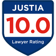 Justia 10.0 lawyer rating